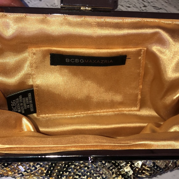 BCBGMAXAZRIA Beautiful sequined clutch handbag - Picture 7 of 12